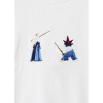アニメ『真・侍伝YAIBA』×グラニフ　「永遠のライバル｜ビッグシルエットTシャツ」部分アップ