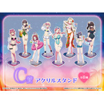 「君のことが大大大大大好きな100人の彼女 WEBくじ第3弾『DokiDoki ナイトプール 1st.』」　C賞：アクリルスタンド（全8種）