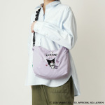 unify × Sanrio characters「クロミのリッチな刺繍の2way ショルダーバッグ SUPK-02K」使用イメージ