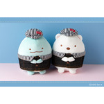 ・EDWINコラボぬいぐるみ とかげ（左）・EDWINコラボぬいぐるみ しろくま（右）   各税込み 4,620円
