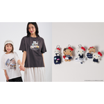 ハローキティ×GLOBAL WORK　ヘビロッTEE、キッズ／ヘビロッTEE、TOYチャーム