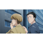 夏アニメ『スーパーの裏でヤニ吸うふたり』1本目（第1話）「スーパーの裏でヤニ吸うふたり」先行カット