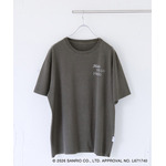 HELLO KITTY×VIS 「日焼けデザイン ハローキティビッグTシャツ Charcoal」