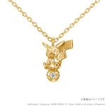 【ポケモン30周年モデル】ピカチュウ&モンスターボール(シングル) ネックレス