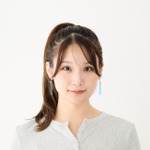 「機動戦士ガンダム 水星の魔女　ミオリネのイヤーアクセサリー(ブルー）」