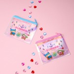 『ミルモでポン!』×CanCam オーロラミニポーチ Sugar Pink・Soda Blue 各¥880(税込)
