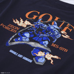 STRICT-G『機動戦士ガンダム』刺繍Tシャツ MS-07B　GOUF（ネイビー）