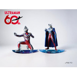 《ウルトラマンシリーズ》60周年記念 カラータイマージュエリースタンド(ウルトラマンゼロモデル、ウルトラマンティガモデル)