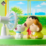 「一番くじ クレヨンしんちゃん 夏のバケーションだゾ」A賞:扇風機に「あ~」ジオラマフィギュア イメージ