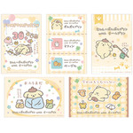 「じゅん×ポムポムプリン with チームプリン」ミニフェア イラストカード（全5種）