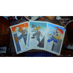 アニメ『僕のヒーローアカデミア』浮世絵木版画