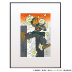 アニメ『僕のヒーローアカデミア』浮世絵木版画（爆豪勝己）