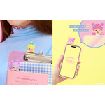 「HIPPERS Monchhichi DECORATIVE MINI FIGURES COLORS:Wink Series」