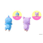 「HIPPERS Monchhichi DECORATIVE MINI FIGURES COLORS:Wink Series」