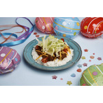 「超かぐや姫！ × andGALLERY Collaboration Cafe」　コラボメニュー「彩葉のタコライス」