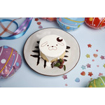 「超かぐや姫！ × andGALLERY Collaboration Cafe」　コラボメニュー「かぐやのうさぎパンケーキ」
