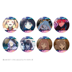 「超かぐや姫！ × andGALLERY Collaboration Cafe」　トレーディング場面写缶バッジ（全8種）