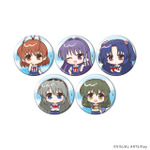 『CLANNAD』缶バッジ（ミニキャライラスト）　ランダム全5種