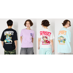サンリオキャラクターズ)SUNSET Tシャツ