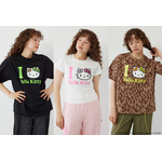 (ハローキティ) Face Tシャツ