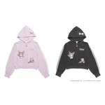【SNIDEL HOME】クロミ デザインカットパーカー