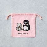 Suicaのペンギン 巾着袋　ウキウキ／大好き！ 魚肉ソーセージ