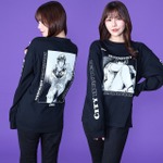 ブラック&ホワイト ロングスリーブＴシャツ