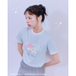 【リトルツインスターズ（キキ＆ララ）】ビジューTシャツ