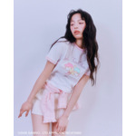 【リトルツインスターズ（キキ＆ララ）】ビジューTシャツ