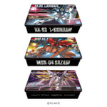 「ガンダムガンプラパッケージアートクッキー缶（3種セット）」
