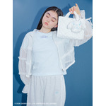 【シナモロール】ラインストーンTシャツ
