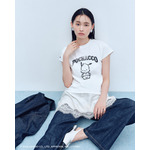 【ポチャッコ】カレッジプリントコンパクトTシャツ
