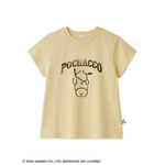 【ポチャッコ】カレッジプリントコンパクトTシャツ