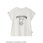 【ポチャッコ】カレッジプリントコンパクトTシャツ