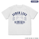 TVアニメ『転生したらスライムだった件』リムル様カレッジ プレーティングTシャツ（WHITE）