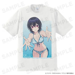 TVアニメ『クラスで2番目に可愛い女の子と友だちになった』Tシャツ 朝凪海 水着ver.
