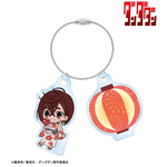 ちびキャラ 夏祭りver. 2連ワイヤーアクリルキーホルダー