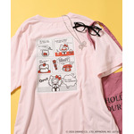 “HELLO KITTY”目隠し コミックプリントTシャツ　¥5,995 tax in