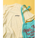 ”CINNAMOROLL” 目隠し コミック柄 プリントTシャツ　￥5,995 tax in