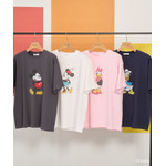 【Mickey＆Friends】フロントバックプリントTシャツ