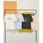 【Mickey＆Friends】ビンテージ加工アソートプリントTシャツ