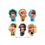 キラキラステッカーセット　ミニキャラver. (6枚入り)
