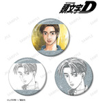 原作イラストグリッター缶バッジ3個セット
