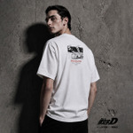 「頭文字D」“ギャンギャン”を大胆デザイン!! AE86＆RX-7の名シーンを立体刺繍で表現したTシャツ登場 画像