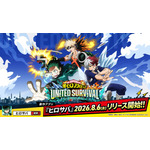 「僕のヒーローアカデミア」新作アプリ「ヒロサバ」サービス開始！事前登録100万人突破で豪華報酬が発表 画像