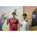 メディア向け発表会・内覧会 柳田将洋選手、須貝駿貴
