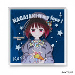 TVアニメ『【推しの子】』× Map Design GALLERY　「アクリルマグネット」長崎県は有馬かなと長崎駅周辺の地図