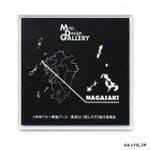 TVアニメ『【推しの子】』× Map Design GALLERY　「アクリルマグネット」長崎県は有馬かなと長崎駅周辺の地図