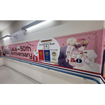 アニメイト池袋本店2F~3F階段広告
