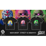 「STRICT-G GRAFFITI『機動戦士ガンダム』Tシャツ」